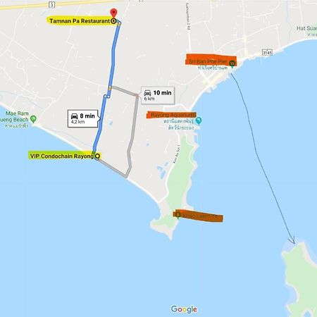Panorama Sea View Room 245, V.I.P Condo Chain Rayong Ban Phe Exterior foto